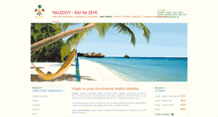 Desktop Screenshot of maldivy.sk
